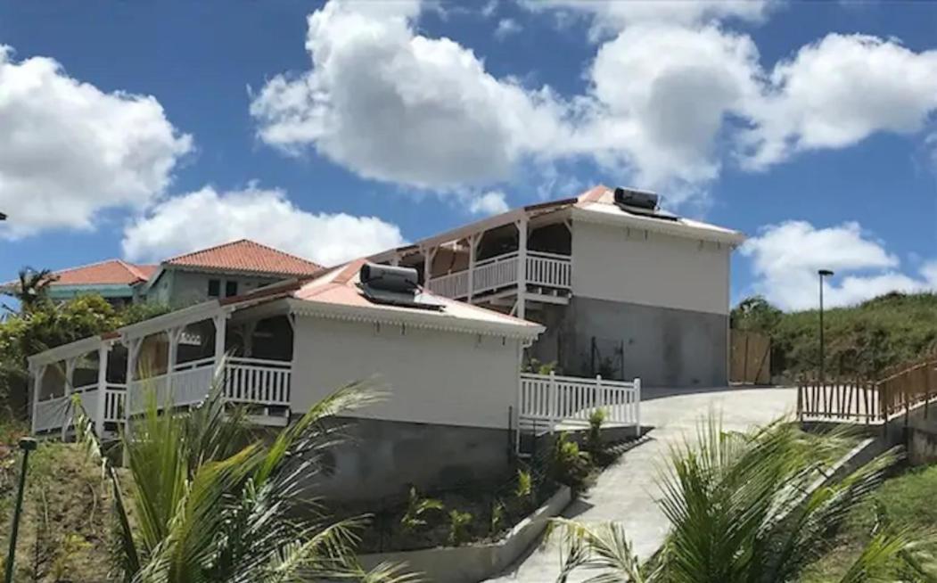 Bungalow Vanille Pacane - Vue Mer Avec Spa Prive Les Trois-Ilets Bagian luar foto